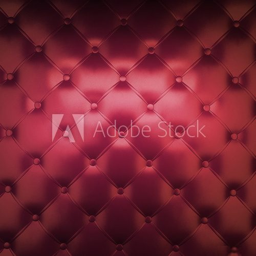 Sepia luxury buttoned red leather