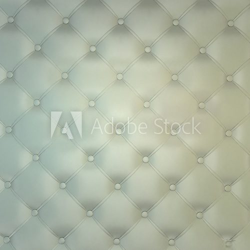 Sepia luxury buttoned white leather