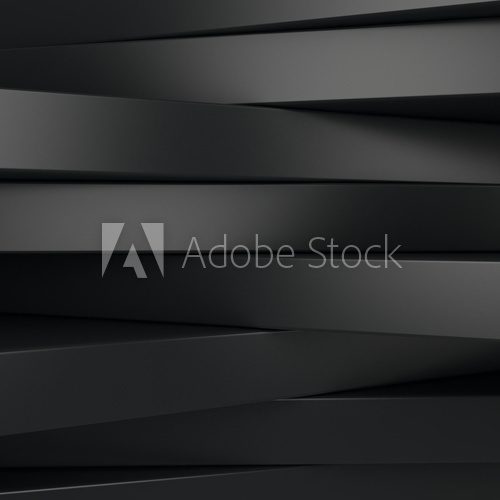 Tiefschwarze Dynamik in 3D-Formen