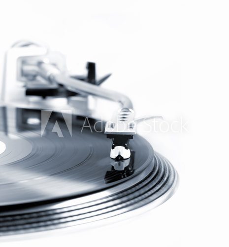 Turntable in motion