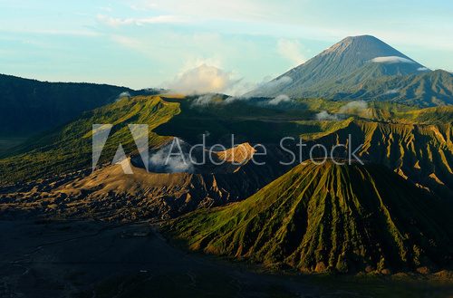 Volcano of Mount Bromo, Indonesia 