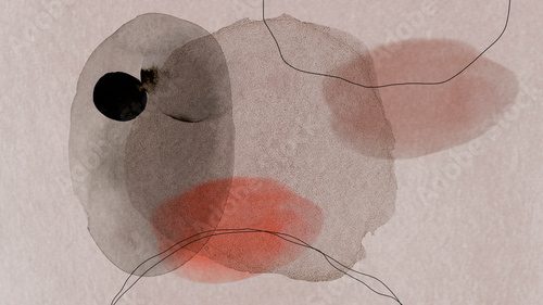 Watercolor abstract design wallpaper