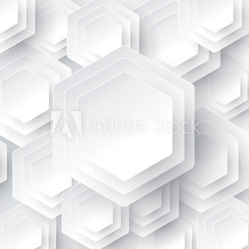 White geometry vector background.