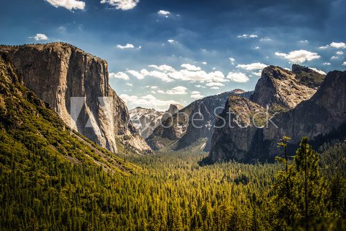 Yosemite National Park, Half Dome from Tunnel View