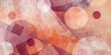 Geometrisches Farbspiel in Pastell