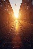 Goldene Abendstimmung in der Altstadt