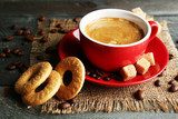Kaffeegenuss im rustikalen Flair