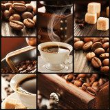 Kawa  - aromatyczny collage
