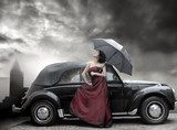 Nachtflare im Regen – ein stiller Tanz