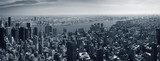 New York Skyline im modernen Schwarzweiß