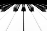 Abstrakte Melodie in Schwarz-Weiß