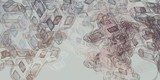 Artistic sketch backdrop material. Abstract geometric pattern. Chaos and random. Modern art drawing painting. 2d illustration. Digital texture wallpaper.