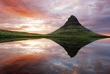 Beautiful Iceland mountain landscape 