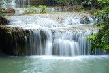 Beautiful water fall in Kanjanaburi 