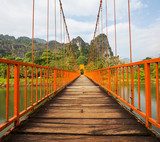Bridge in Vang Vieng 