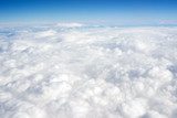 Cloud Cover Blue Sky Stratosphere Vertical Composition Clear 