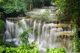 Deep forest Waterfall in Kanchanaburi 