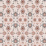 Ethnic Geometric boho seamless pattern. colourfull Repeating background. floral Cloth design, wallpaper.