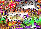 Farbenfrohe Urbanität in lebendiger Typografie