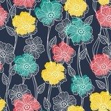 flowers seamless  wallpaper