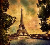 Herbstliche Paris-Silhouette
