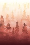 Herbstliche Waldstimmung im Dämmerlicht