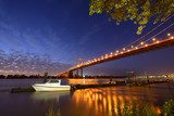 le grand pont suspendu d'Aquitaine Ã  Bordeaux 