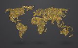 Leuchtende Punkte: Globale Dynamik