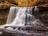 McCormick's creek Falls in Fall 