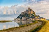 Morning view at the Mont Saint-Michel 