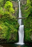Multhnomah-falls. USA. Oregon state. 