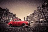 Nachtfaszination im Vintage-Stil
