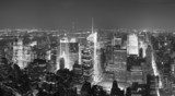 New York City Manhattan Times Square skyline aerial view panoram 