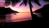 Opunohu Bay Sunset Moorea Tahiti