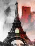 Paris GemÃ¤lde Eiffelturm Eifelturm Bild Kunst ÃlgemÃ¤lde 