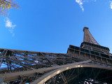 Pilier de la Tour Eiffel, contre plongÃ©e