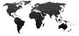 Political world map 