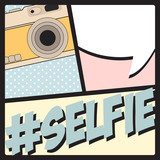 Pop-Art Selfie mit Retro-Charme