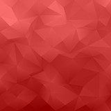 Red abstract irregular triangle pattern background 