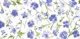 Sanftes Blau trifft zarte Natur
