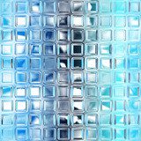Seamless blue glass tiles texture