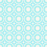 Seamless circles pattern in pastel colors