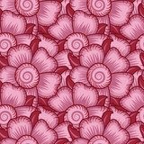 seamless pink wallpaper pattern