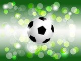 Soccer/football ball vector background 