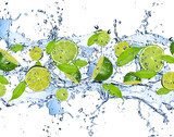 Spritzige Limettenfrische