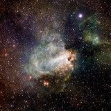 Stars nebula in space. Elements of this image furnished by NASA