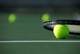 Tennis Ball and Racket 