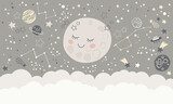 Verspielte Weltraumzauberei für Kinder