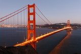 View to Golden Gate Bridge San Francisco / USA