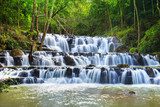 Waterfall in Namtok Samlan National Park, Saraburi, Thailand 